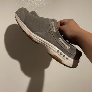 Keds Gray Sneakers with Striped Interior
